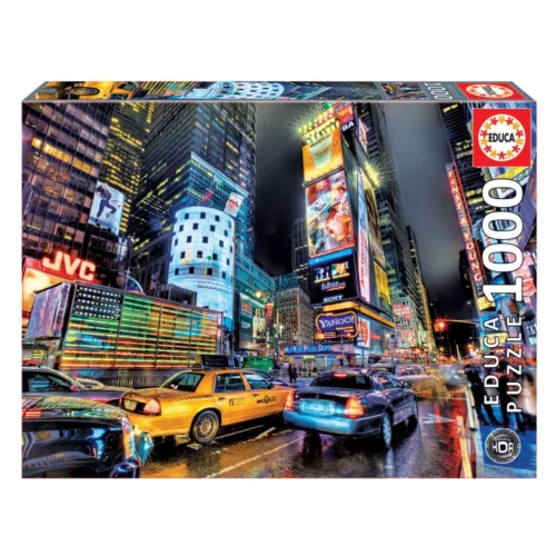 Puzzle Educa 1000 peças Times Square, Nova York