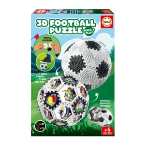 Puzzle 3D de bola com 32 peças