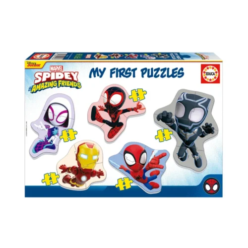 5 Baby Puzzles Spidey & Friendes