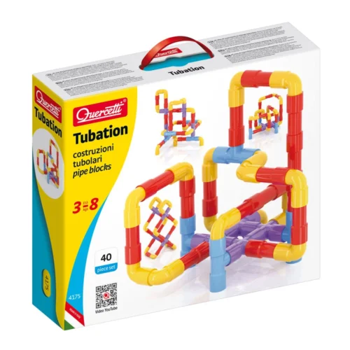 Jogo Contrução Tubos 40 pcs