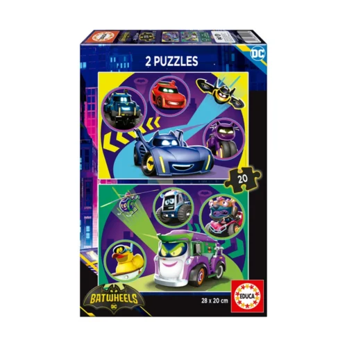 Puzzle 2X20 Batwheels
