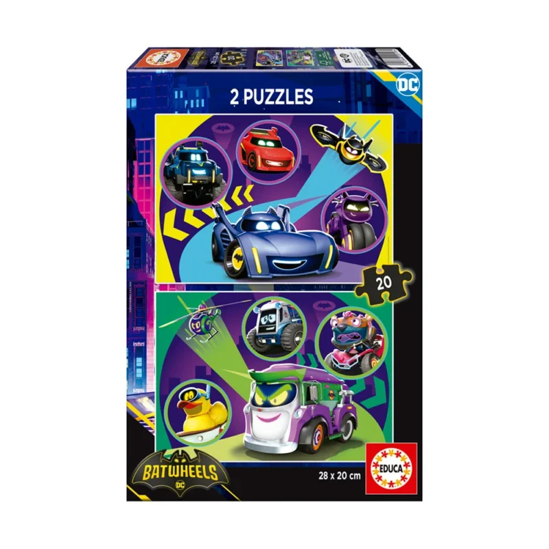 Puzzle 2X20 Batwheels
