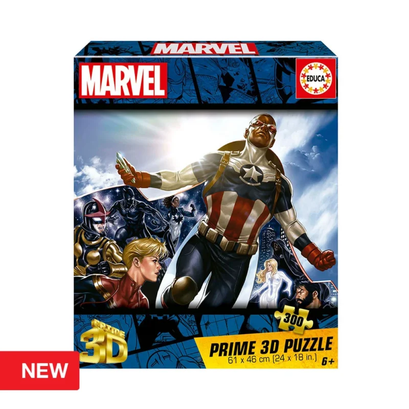 Puzzle 300 Marvel3D Lenticular Puzzle