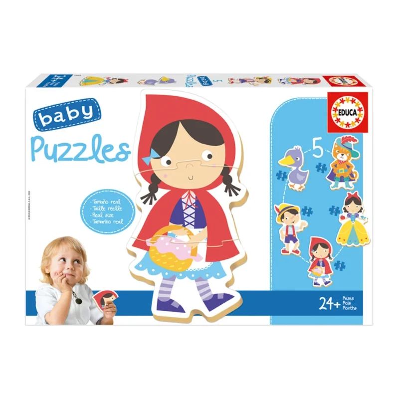 Educa 5 Puzzles Bebê Era Uma Vez