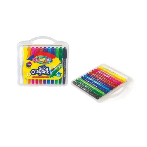 Canetas Cera Seda 12 Cores