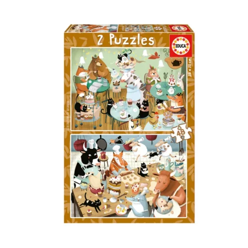 233ebbf290ad42d3e9c635cac2b2ceb3.large Puzzle Junior 2X48 Contos da Floresta