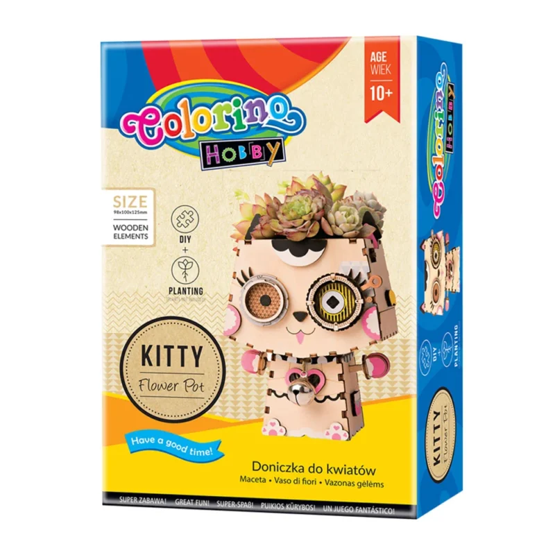 2378c9350fcf7fe1aea22d7846b9e541.large Puzzles 3D Vaso de Flores Kitty