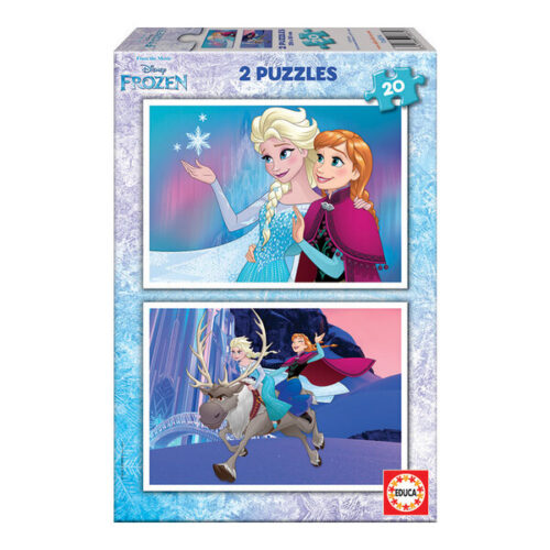 2x Puzzle 20 Frozen