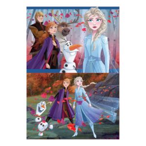 2x Puzzle 48 Frozen 2