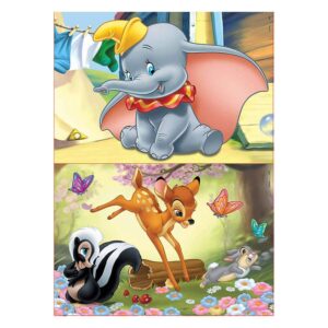 2x Super Puzzle 16 Madeira Disney Dumbo