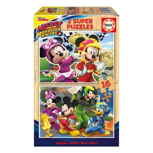 2x Super Puzzle 16 Madeira Mickey