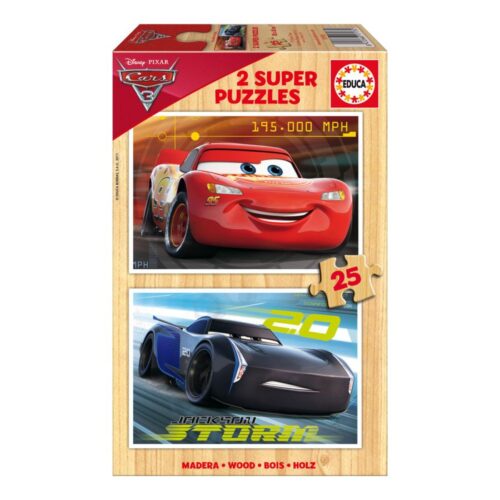2x Super Puzzle 25 Madeira Cars 3