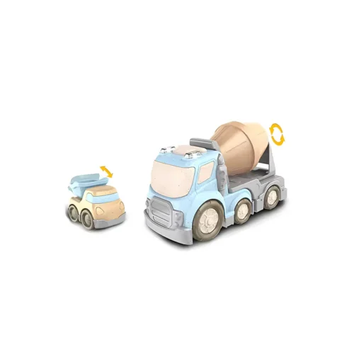 Giros Eco Caminhão Betoneira com Carrinho 30 cm