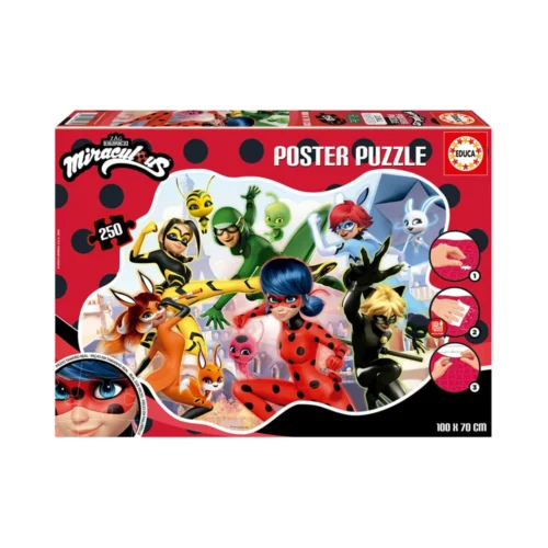Educa Poster Puzzle 250 Ladybug