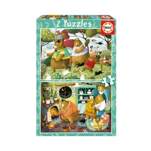 Puzzle Junior 2X20 Contos da Floresta