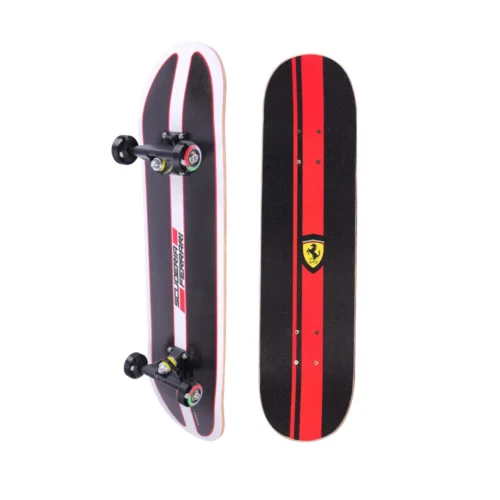 Skate Ferrari W29 Verm/Preto