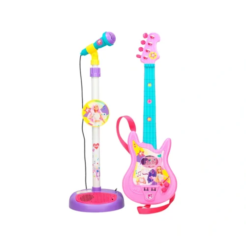 Reig Micro + Guitarra Barbie