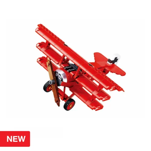 Model Bricks Avião FOKKER DR-1S 281 pcs