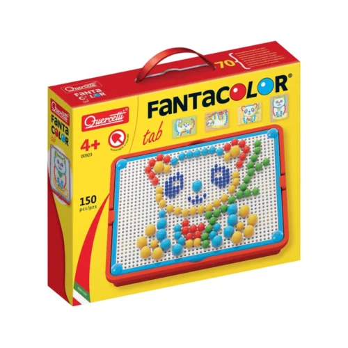 Jogo Arte Visual Pato Pixel Small 100 Pinos 5 Cores