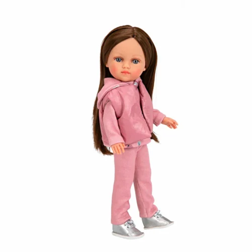 Elegance 36 cm Carlota Cabelo Liso Preto