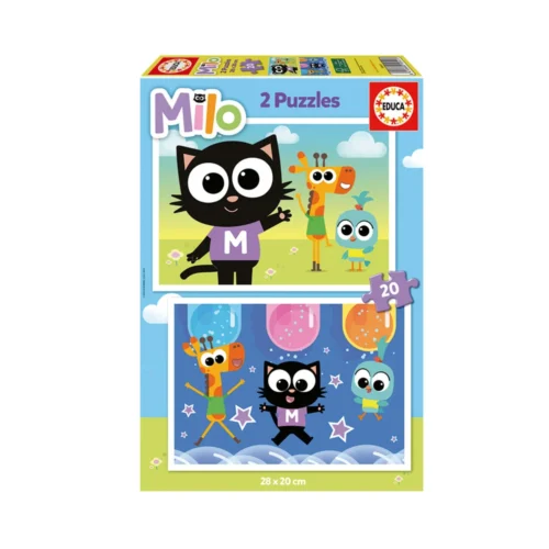 Puzzle Junior 2X20 Milo