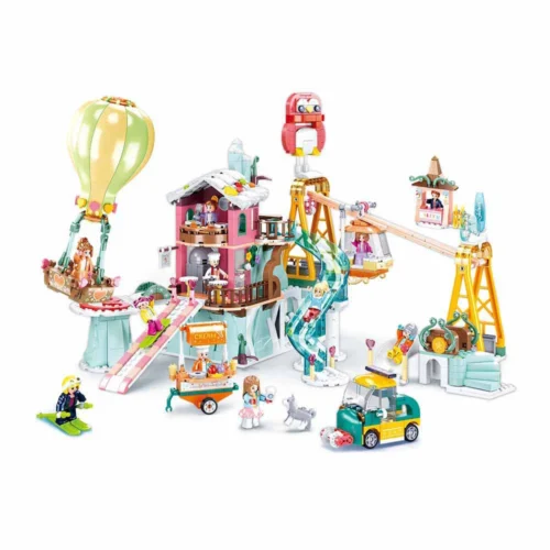 Girls Dream Winter Estância de Ski 1065 Pcs