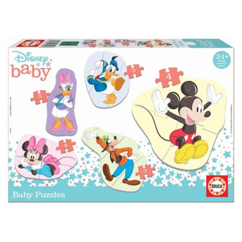 ED18590 5 Baby Puzzles Mickey & Friends