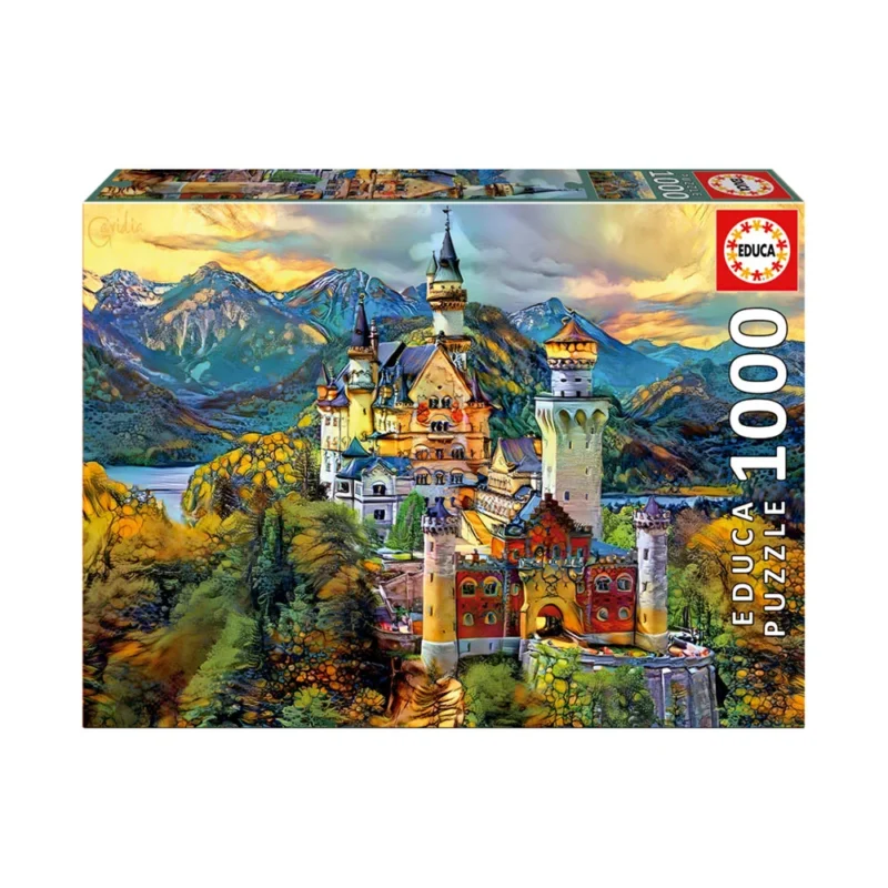Puzzle 1000 peças Castelo de Neuschwanstein