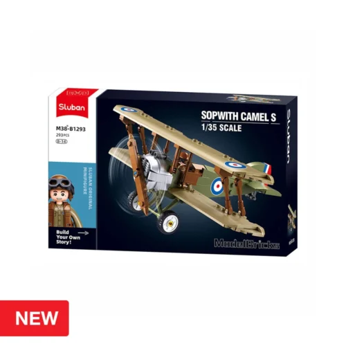 Model Bricks Avião de Combate 293 pcs