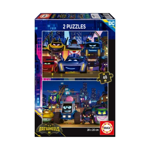 Puzzle 2X48 Batwheels