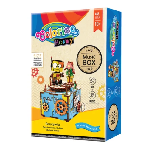 Puzzles 3D Set Caixa de Música Maquinaria