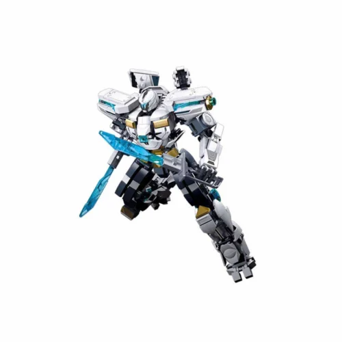 Builder Robot PR Mecha Cinza 545 pcs
