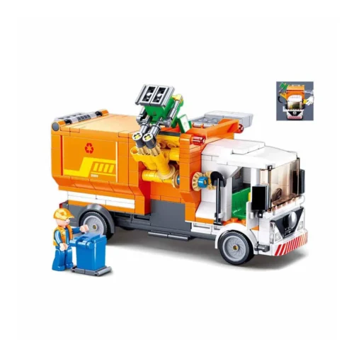 79745437d605a7af64f3a11aeba40dc1.large Town Camião Lixo 326 Pcs