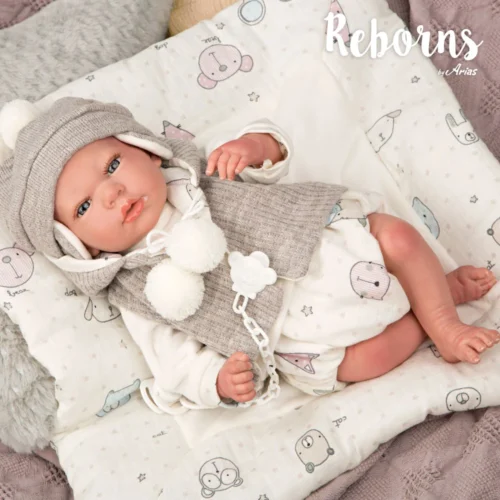 Arias Reborn 40 cm Vega com Manta