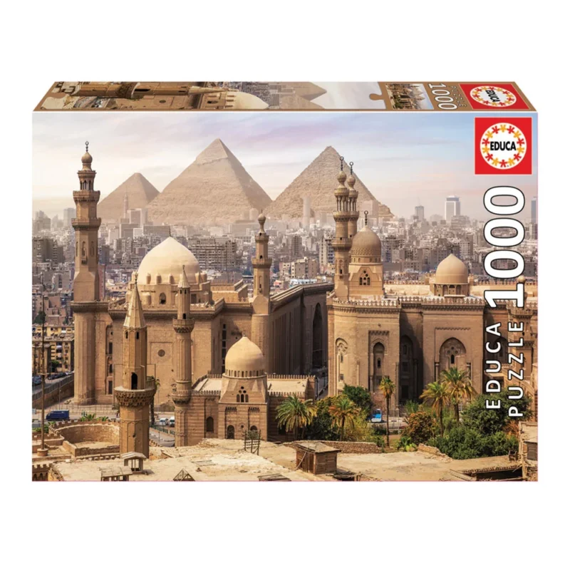 Puzzle 1000 peças Cairo Egito Educa