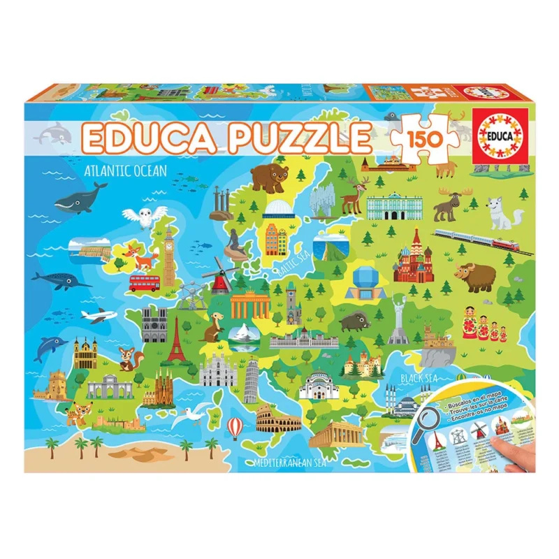 Educa 150 Mapa da Europa