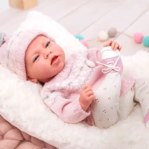 Elegance 40 cm com peso Dafne Rosa com almofada