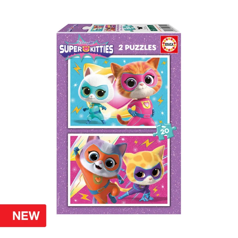 2x puzzles 20 SuperKitties