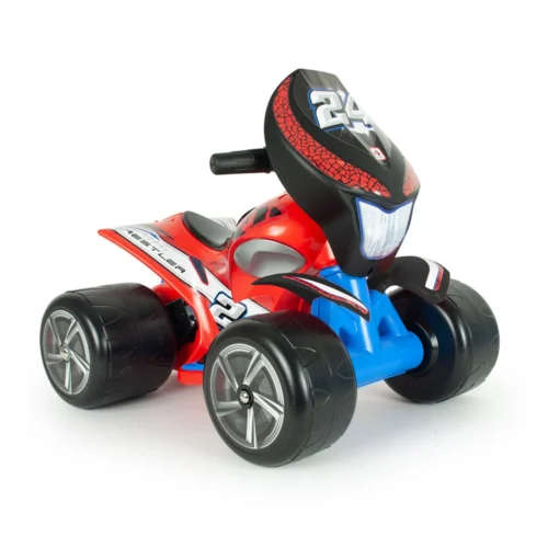 Injusa Moto4 Wrestler 6V Vermelho