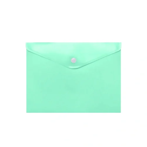 6x Capa Porta Documentos A4 Verde Pastel