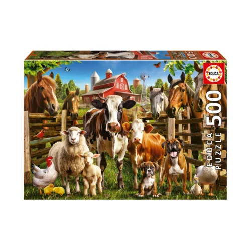 Puzzle 500 Os Traquinas da Quinta