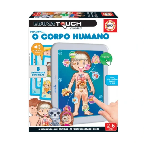 Educa Touch Junior O Corpo Humano em português