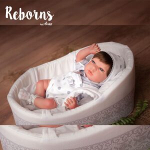 Arias Reborns 40 cm Sofia com Alcofa