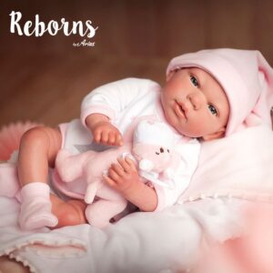 AR98035 Arias Reborns 40 cm Gala com Manta e Peluche