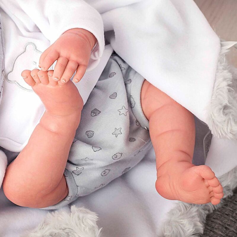 Arias Reborns 45 cm Alejandro com Manta