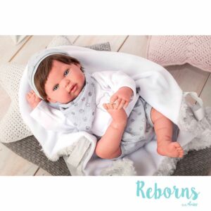 Arias Reborns 45 cm Alejandro com Manta