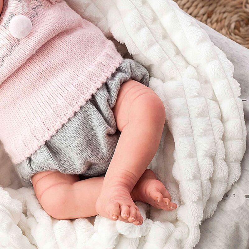 AR98049_2 Arias Reborns 40 cm Nieves com Manta e Peluche