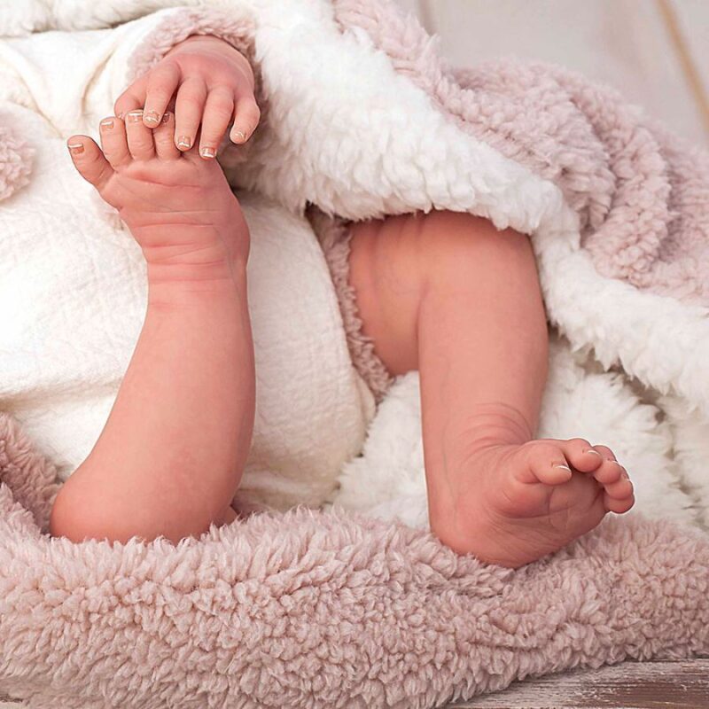 AR98053_2 Arias Reborns 40 cm Anna com Manta e Peluche