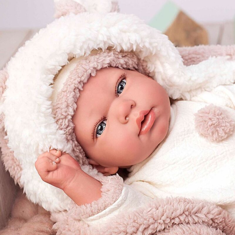 AR98053_4 Arias Reborns 40 cm Anna com Manta e Peluche