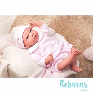 Arias Reborns 40 cm Raquel com Manta e Peluche